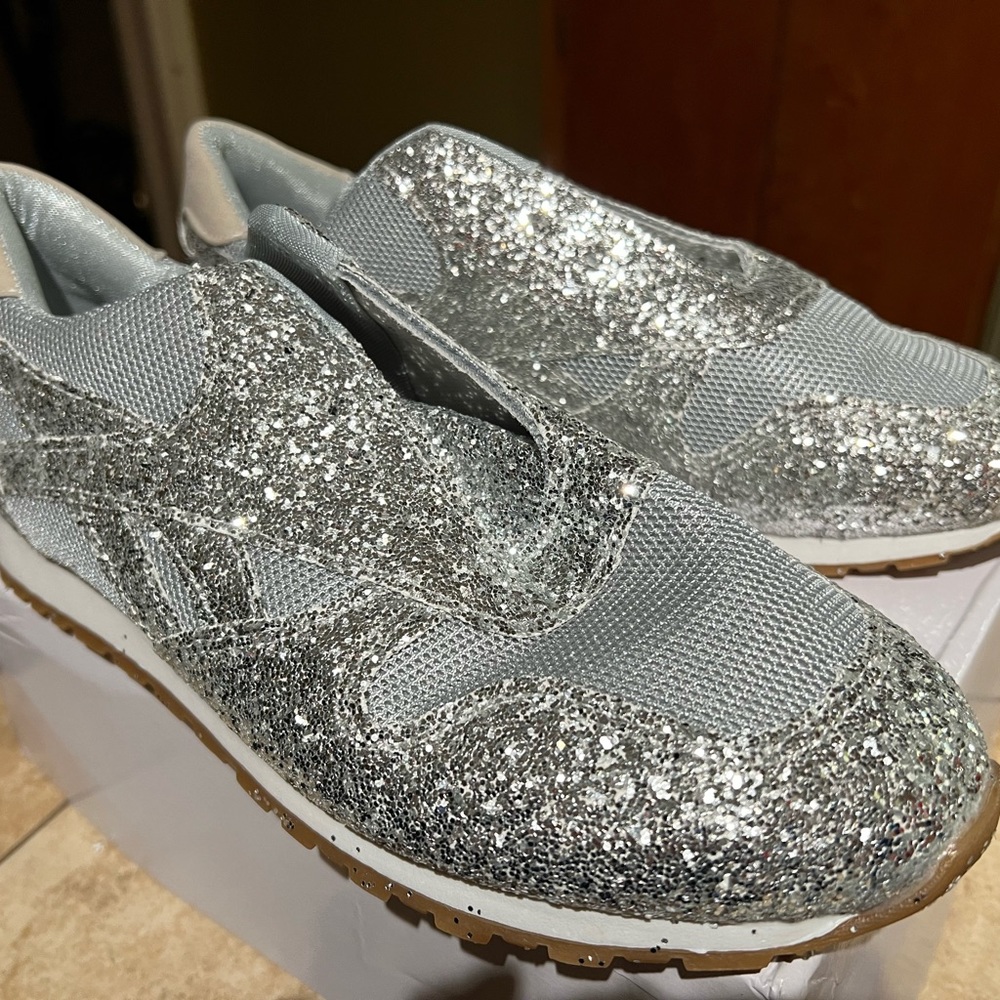 glitter sneakers